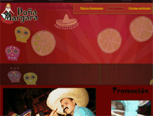 Tablet Screenshot of donamargara.com